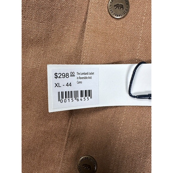 Taylor Stitch x Gear Patrol Mens XL (44) Lombardi Reversible Camo Jacket - Picture 4 of 8